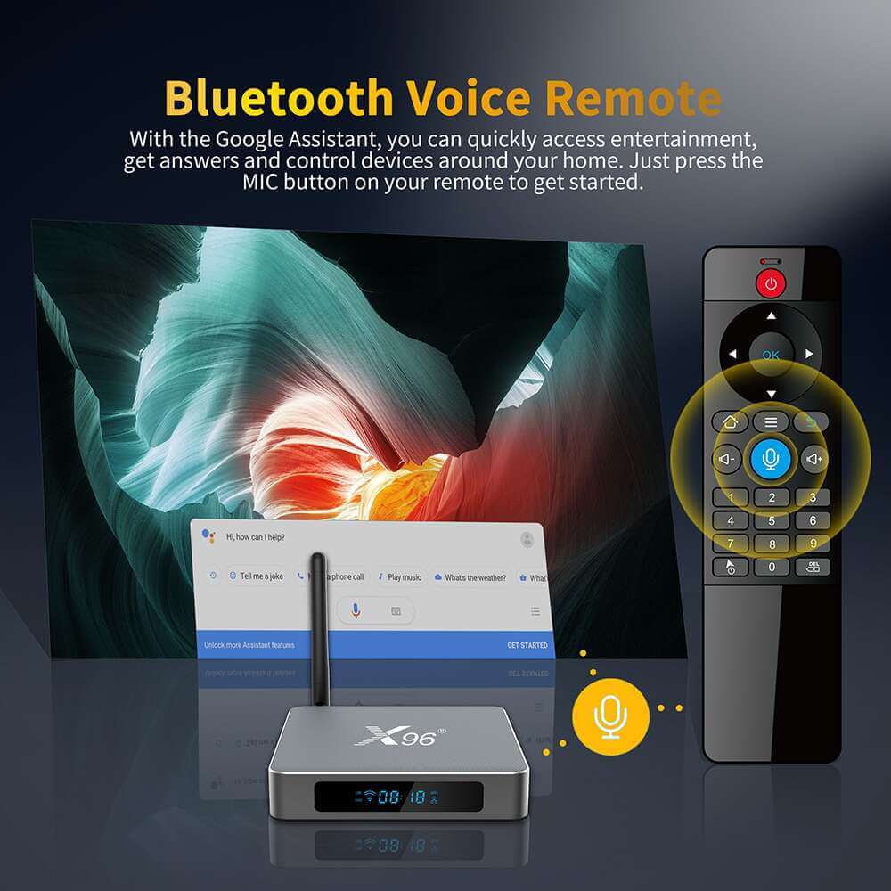 X96 X9 Amlogic S922X akış oynatıcısı