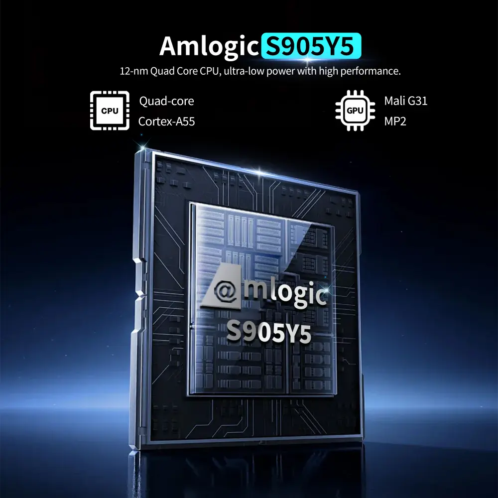 Personalizar las cajas OTT X96 NEX Amlogic S905Y5 por el proveedor original - Android 14 4K Streaming