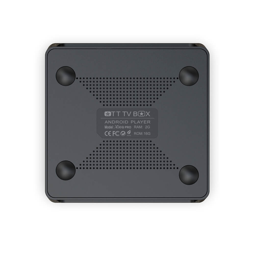 Allwinner H313 X96Q Pro Smart TV Box - 4K Ultra HD Streaming, Android 10.0, High-Speed WiFi