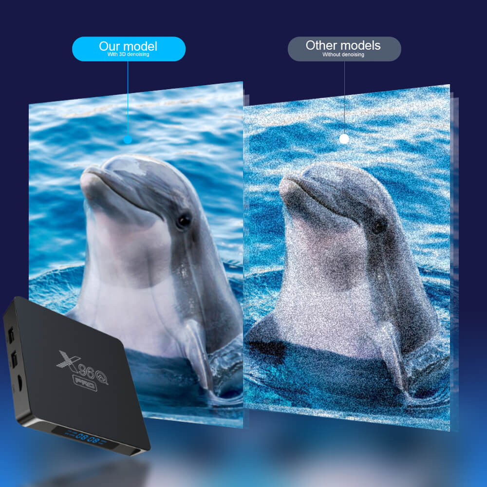 Allwinner H313 X96Q Pro Smart TV Box - 4K Ultra HD Streaming, Android 10.0, High-Speed WiFi