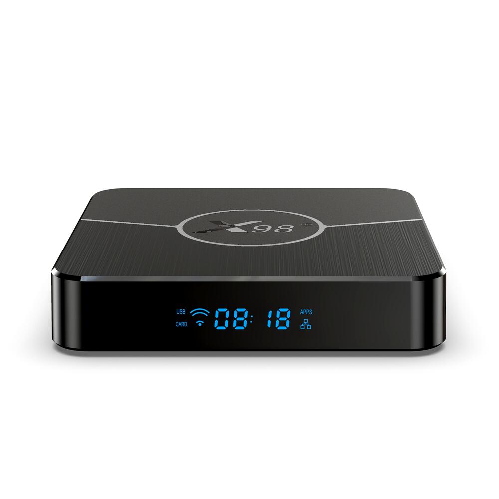 Amlogic S905W2 X98Plus Caixa OTT| Android TV Box Fábrica de Produção| OEM ODM Custom PCBA & Solução de Software