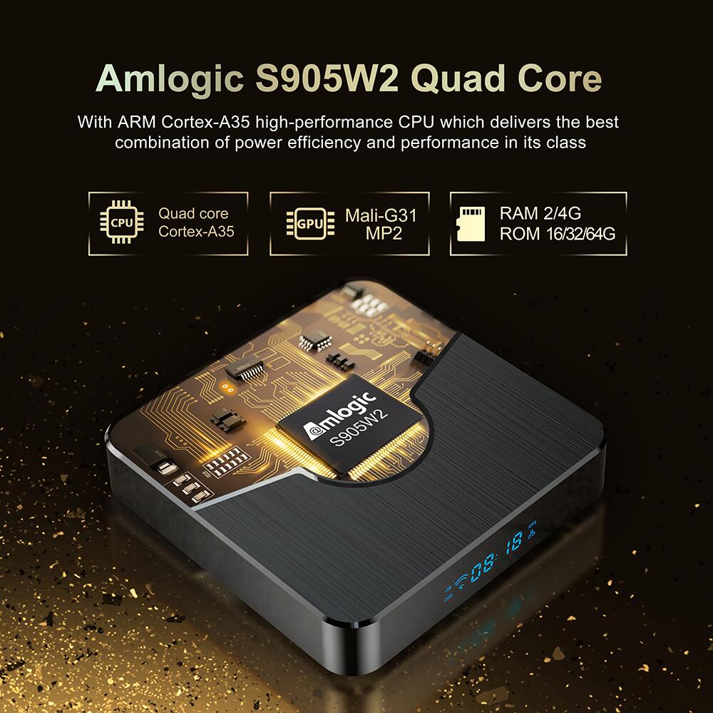 Amlogic S905W2 X98Plus Caixa OTT| Android TV Box Fábrica de Produção| OEM ODM Custom PCBA & Solução de Software