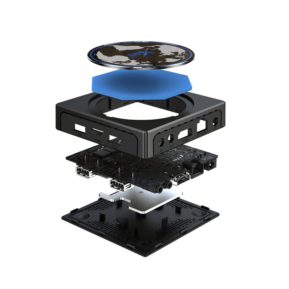 Amlogic S905W2 X98mini Caixa de TV inteligente Android| Fábrica de OEM ODM| Solução Custom PCBA & Software