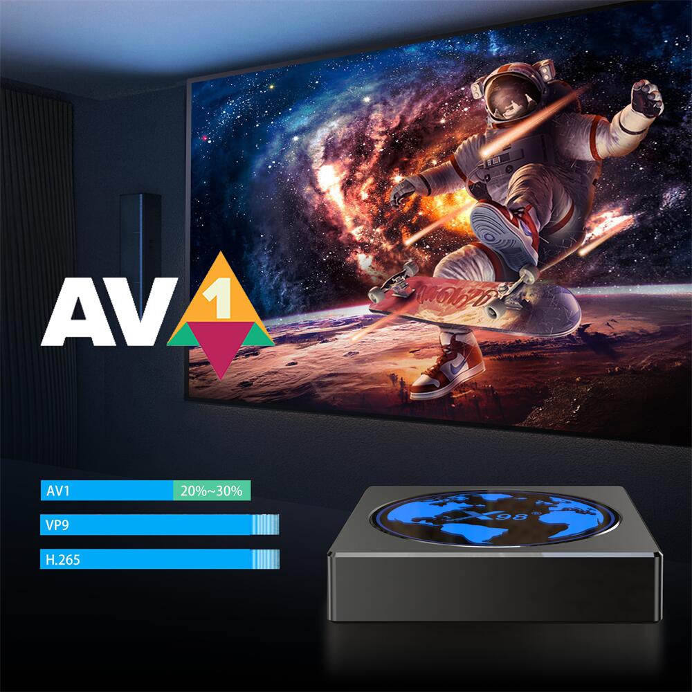 X98Mini Android TV Box: Potente transmisión en 4K con Amlogic S905W2