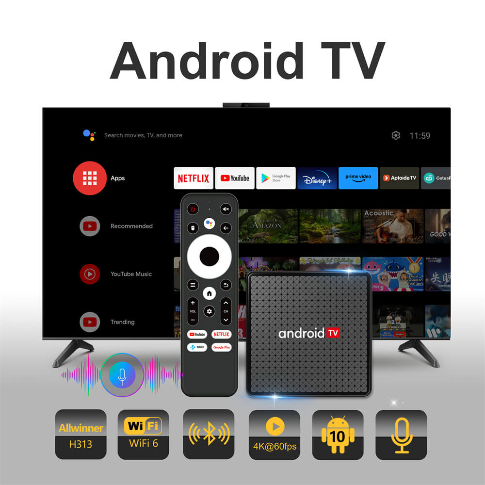 Allwinner H313 X5 صندوق iptv Product Image 6