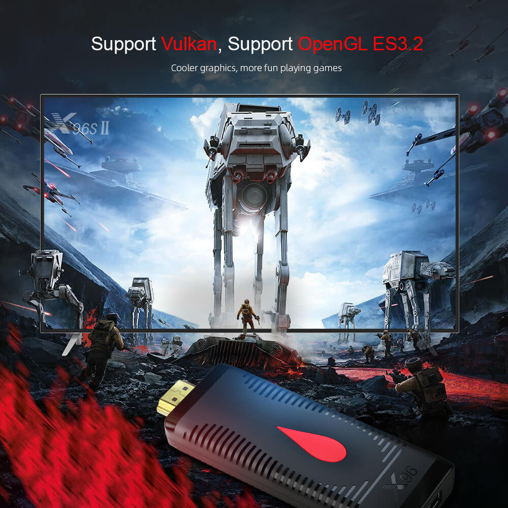 Todos los ganadores H313 X96 S400 Android TV Stick Overall Look 2