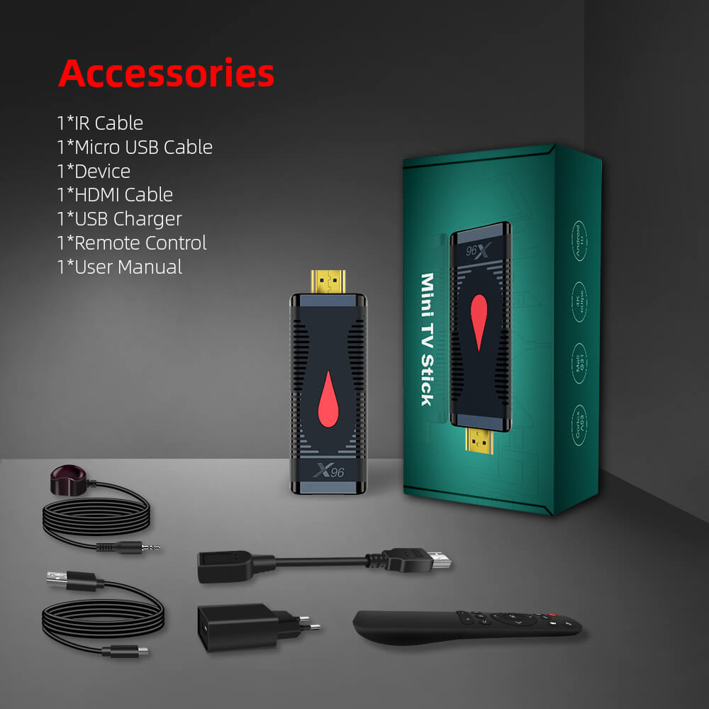 Todos los ganadores H313 X96 S400 Android TV Stick factory 3