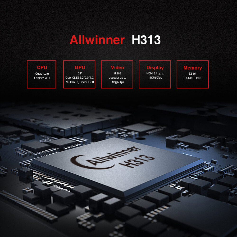 Todos los ganadores H313 X96 S400 Android TV Stick HD Photo 4