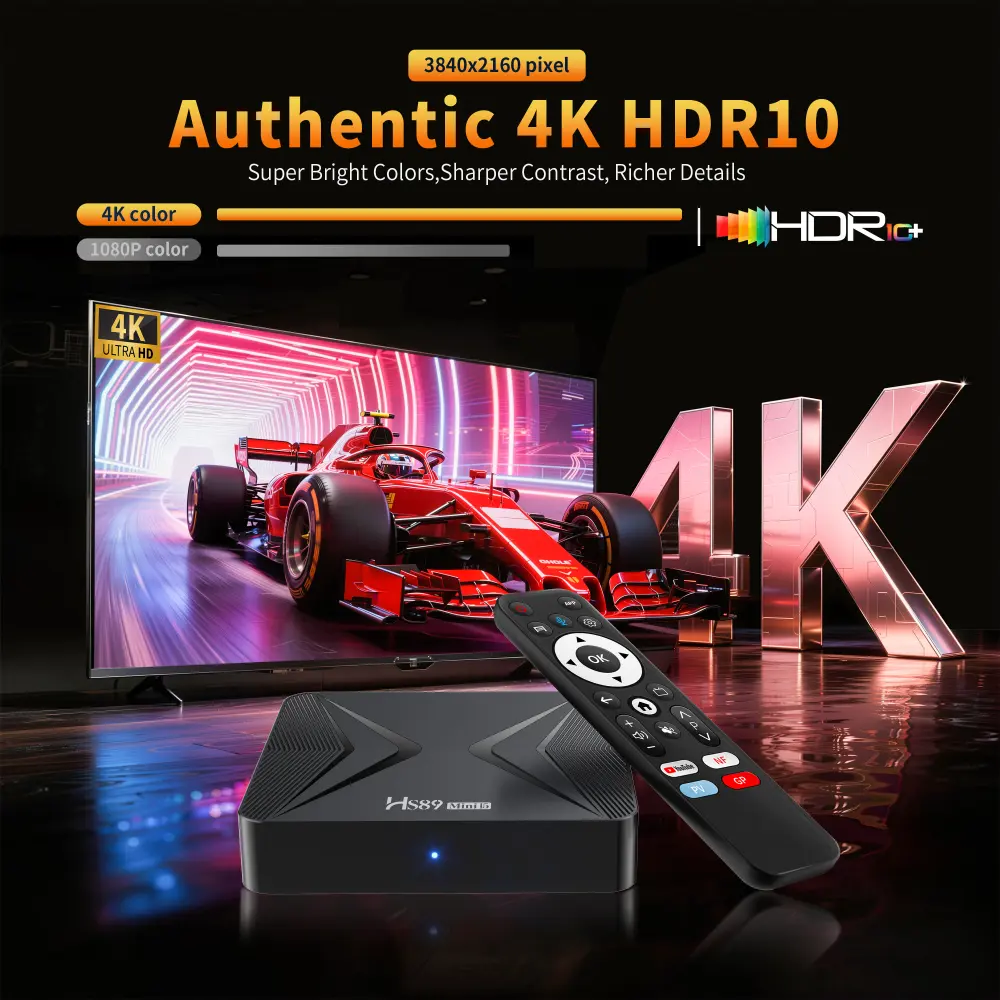 RockChip RK3539 HS89 Mini Smart TV Box factory 1
