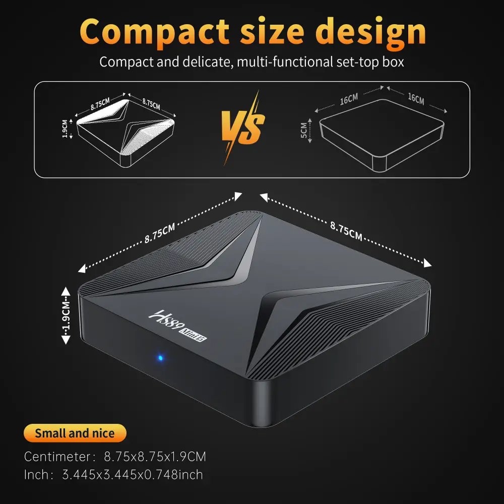 RockChip RK3539 HS89 Mini Smart TV Box HD Photo 2