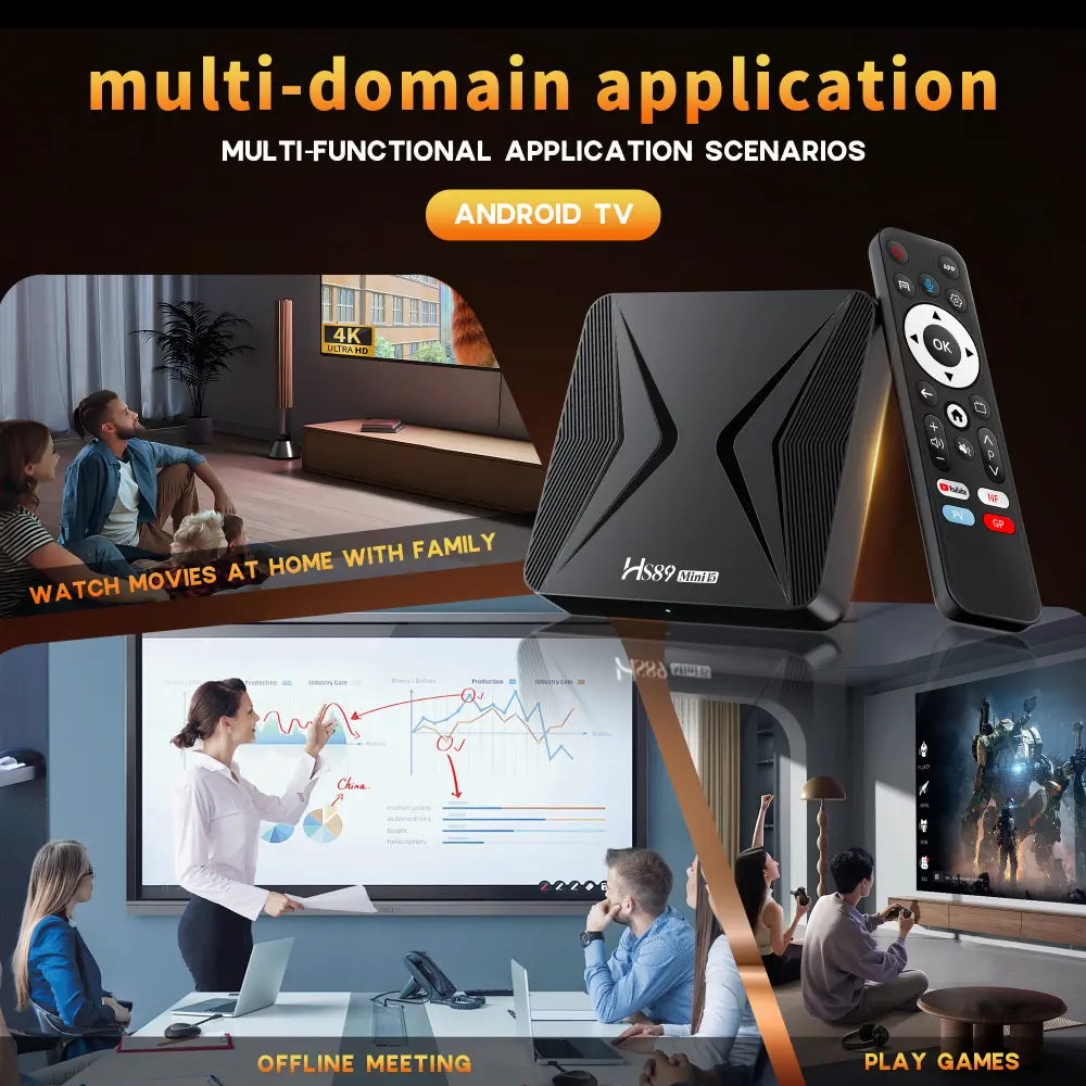 RockChip RK3539 HS89 Mini Smart TV Box OEM manufacturer 5