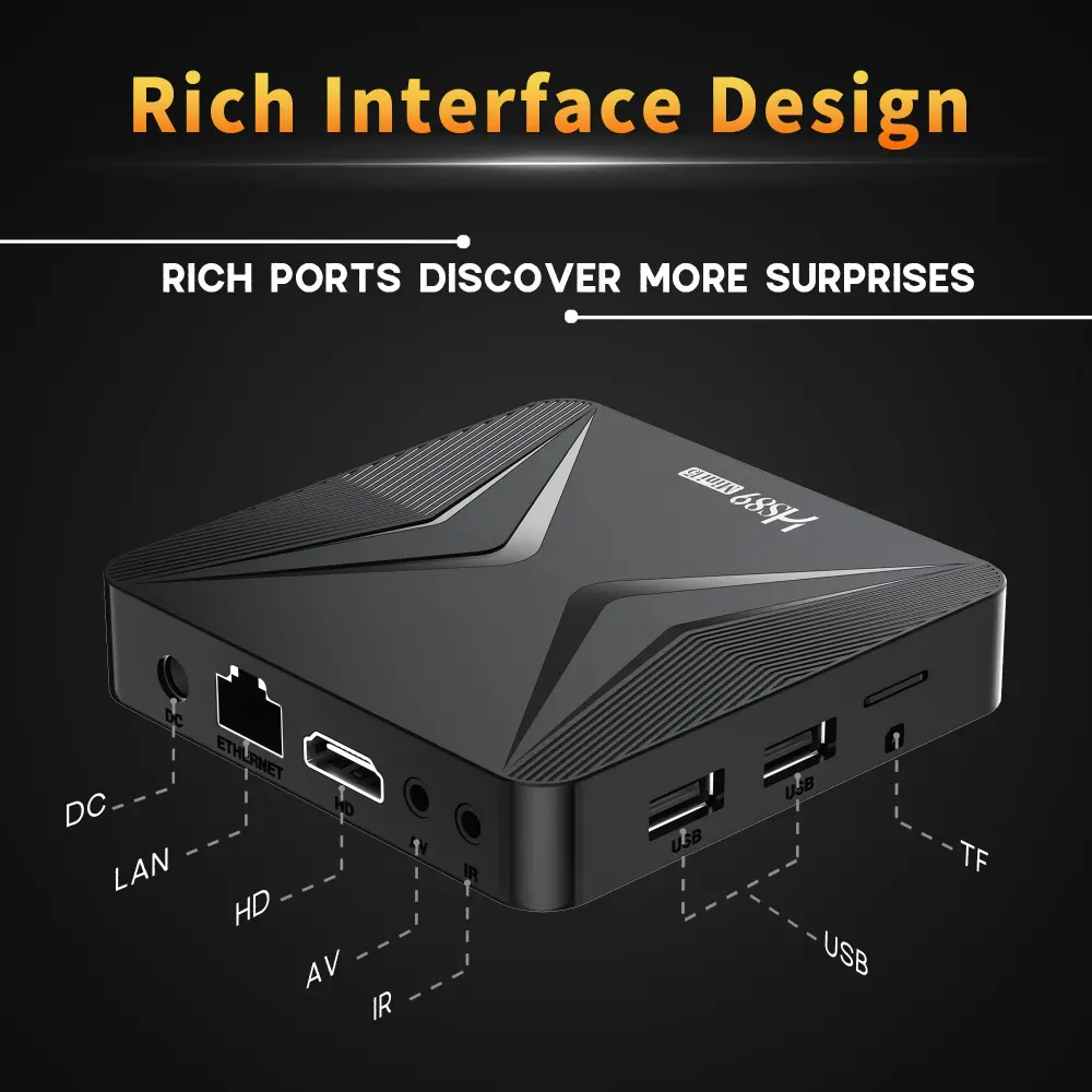 RockChip RK3539 HS89 Mini Smart TV Box factory 7