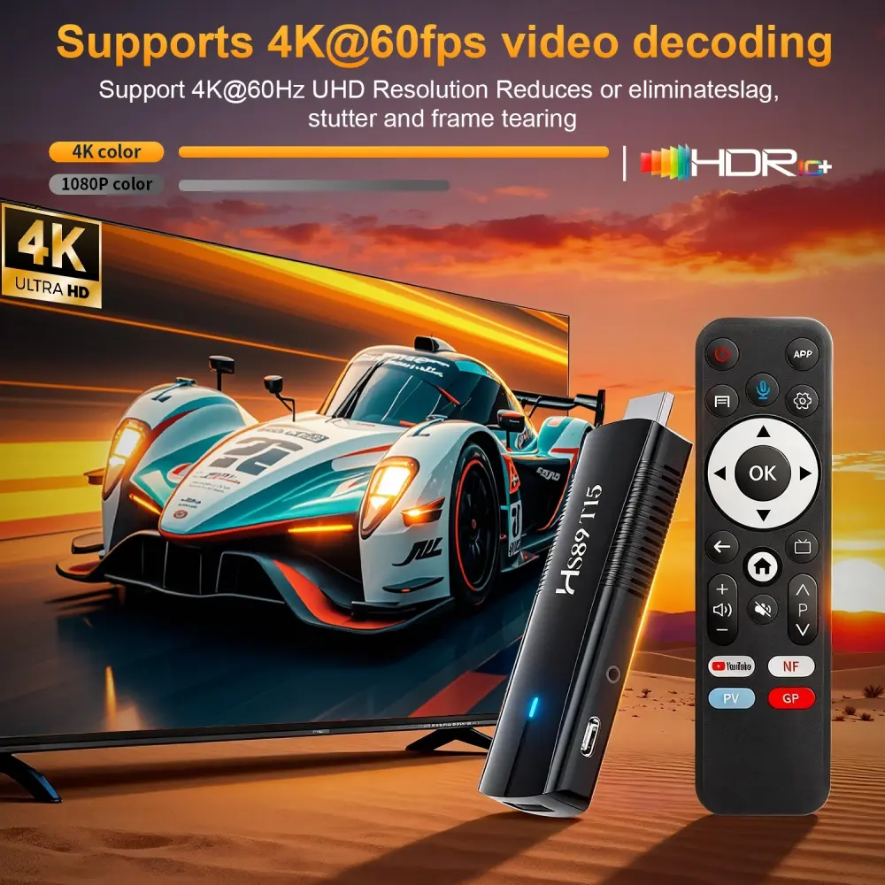 HS89 T15 RockChip RK3539 عصا التلفزيون الروبوت Product Image 3