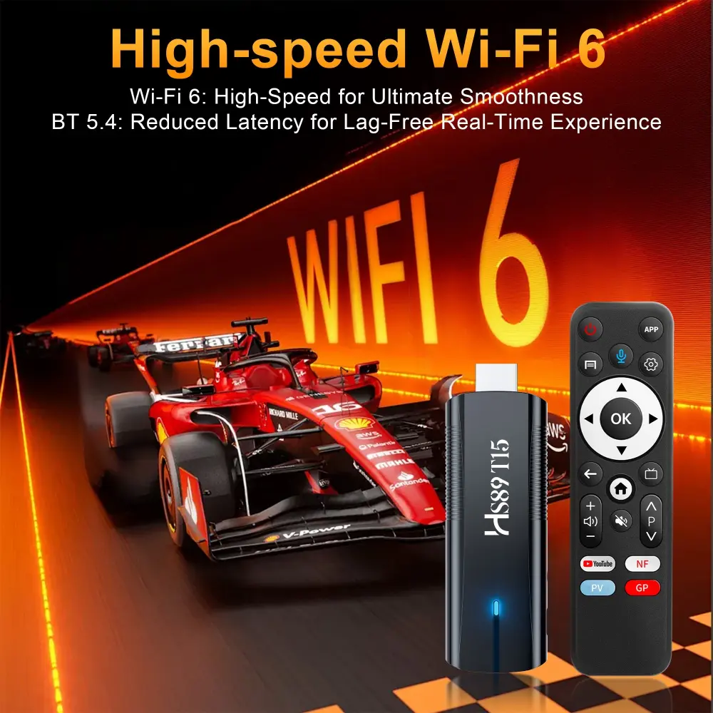 HS89 T15 RockChip RK3539 عصا التلفزيون الروبوت Product Image 5