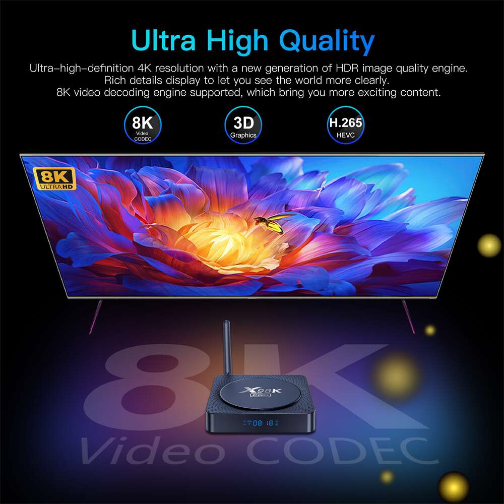 X98K PRO Rockchip RK3566 tv boxes Product Image 4