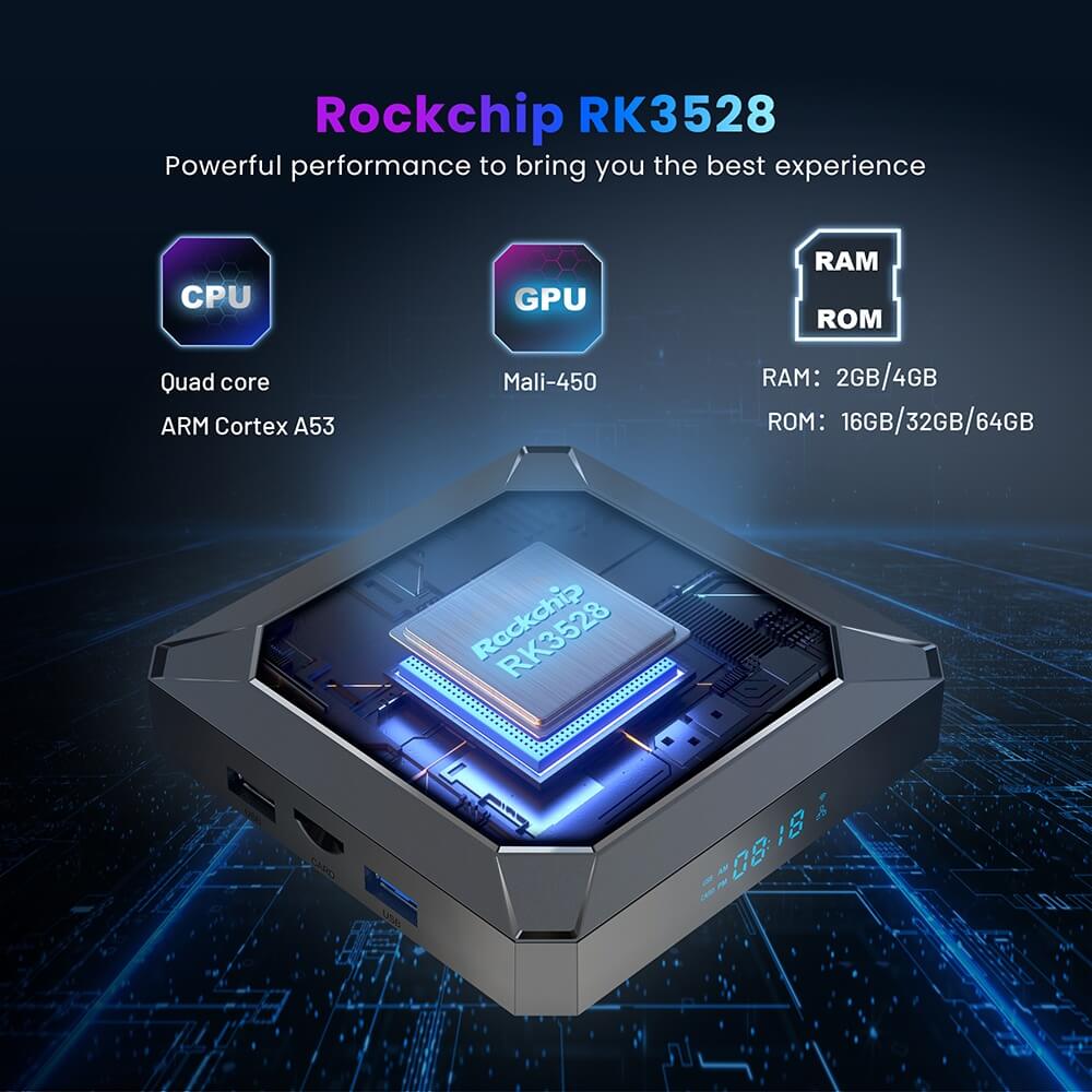 RockChip RK3528 X98K OTT-Boxen HD Photo 3