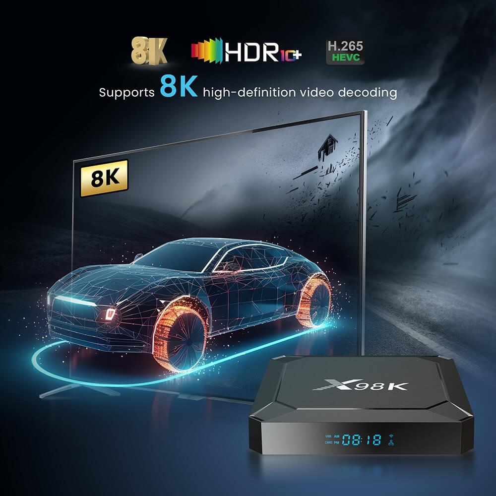 RockChip RK3528 X98K OTT-Boxen source manufacturer 7