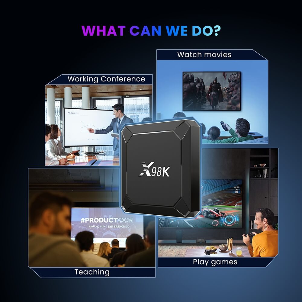 RockChip RK3528 X98K OTT-Boxen manufacturer 8