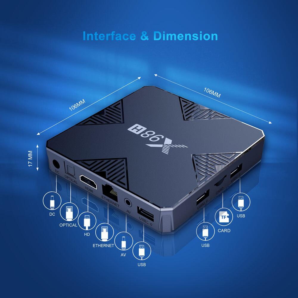 X98 H Allwinner H618电视盒 Specification 8