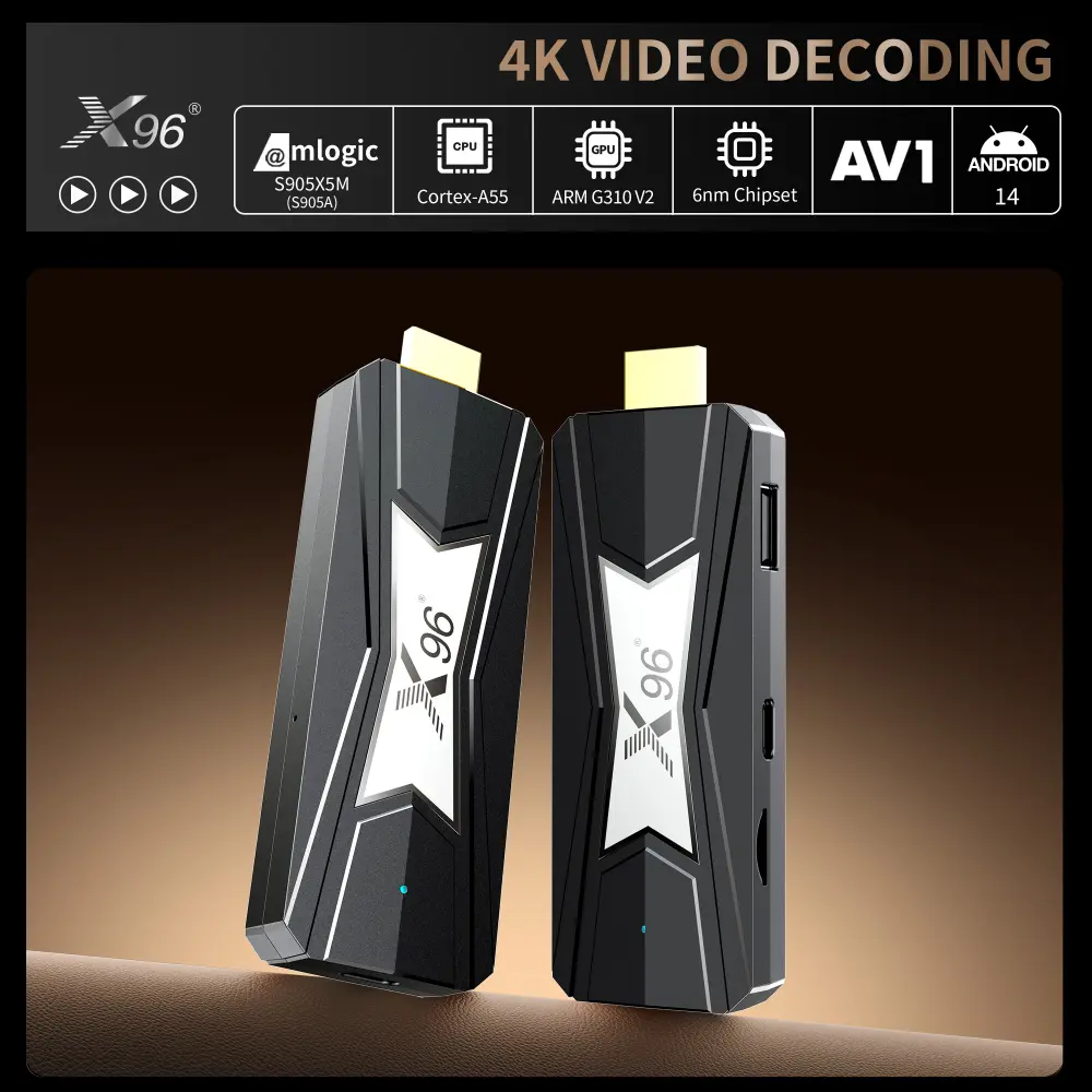 amlogic S905X5M(S905A) X96 NEO android tv  boxes factory 1