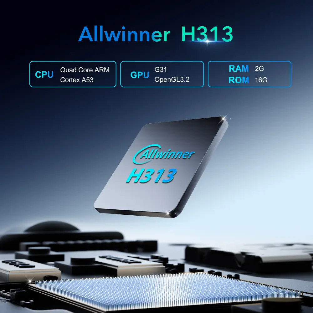 Caja de reproductor multimedia X96 S600 Allwinner H313 Product Image 2