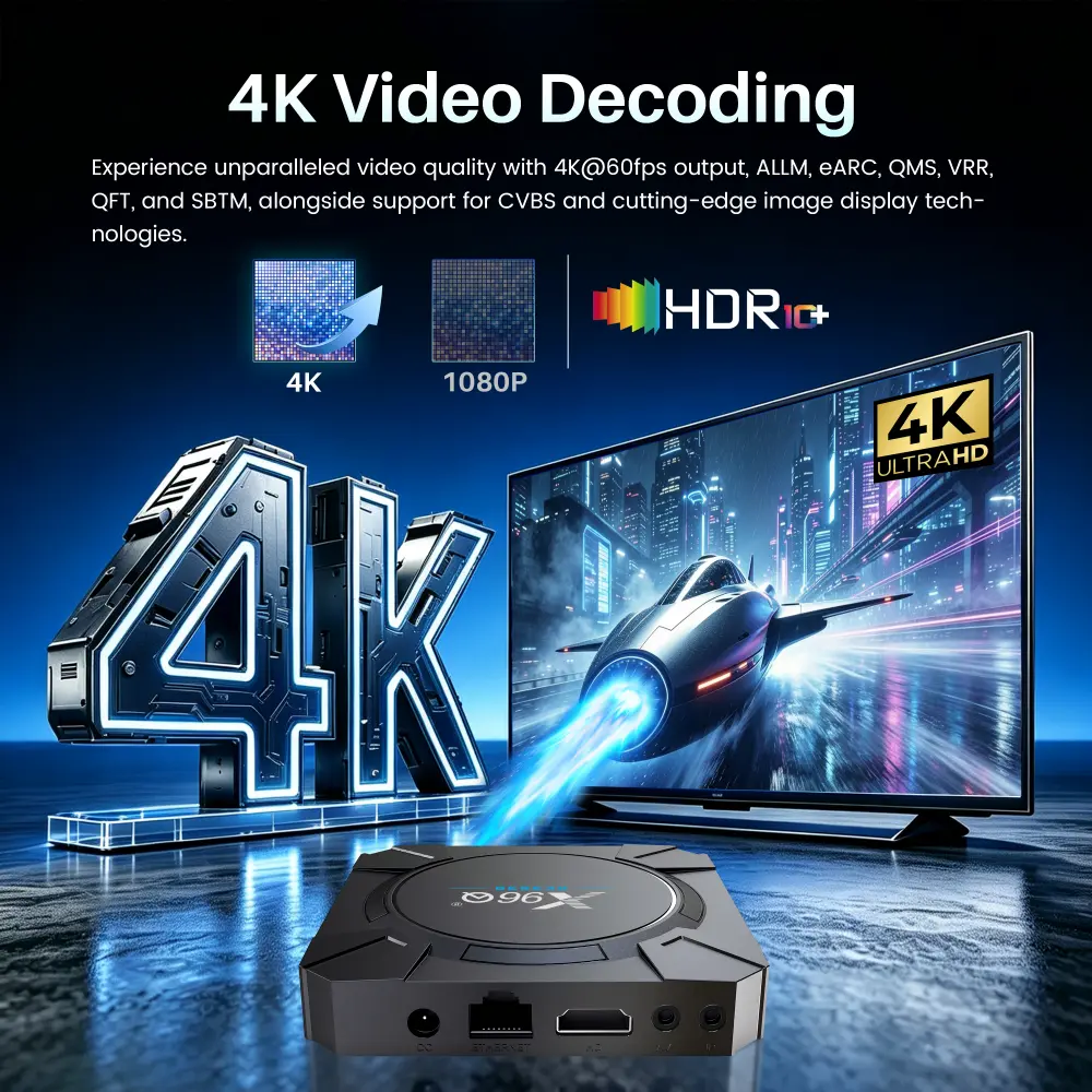 X96Q RK3539 RockChip RK3539智能电视盒子 ODM manufacturer 8