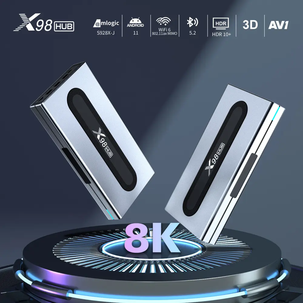 X98HUB 7路HDMI数字标牌机顶盒 china source manufacturer 8