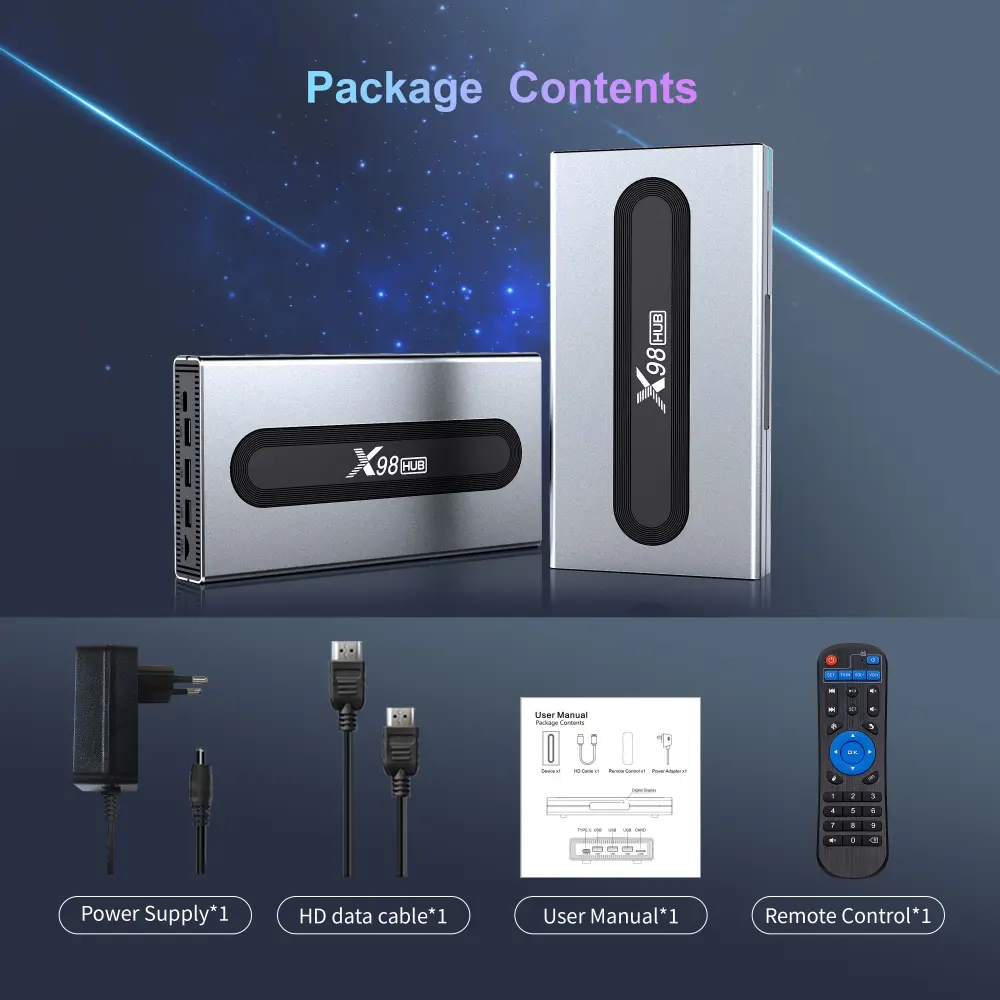 X98HUB 7路HDMI数字标牌机顶盒 manufacturer 11